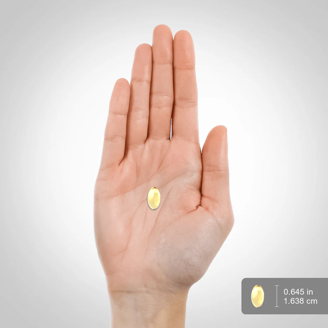 High Potency Vitamin D3, 5000 IU, 250 Quick Release Softgels - Image 3